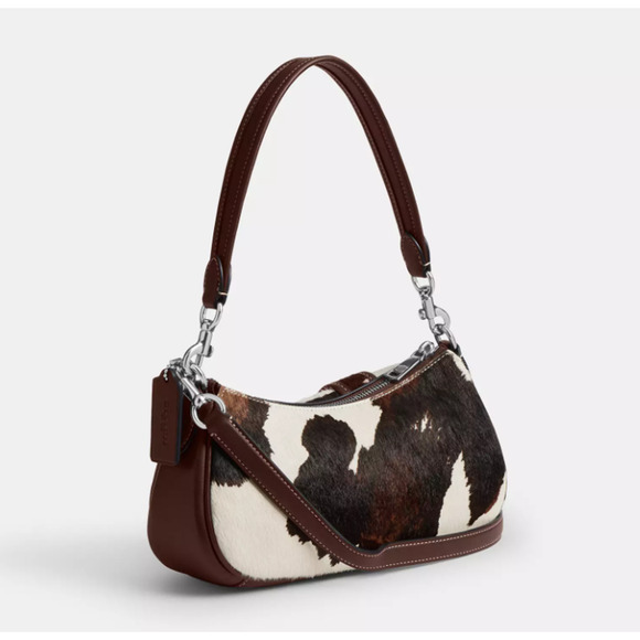 Coach Ashton Bag With Cow Print CCC83 cow printed haircalf/Sv/Cow Multi - Picture 12 of 14